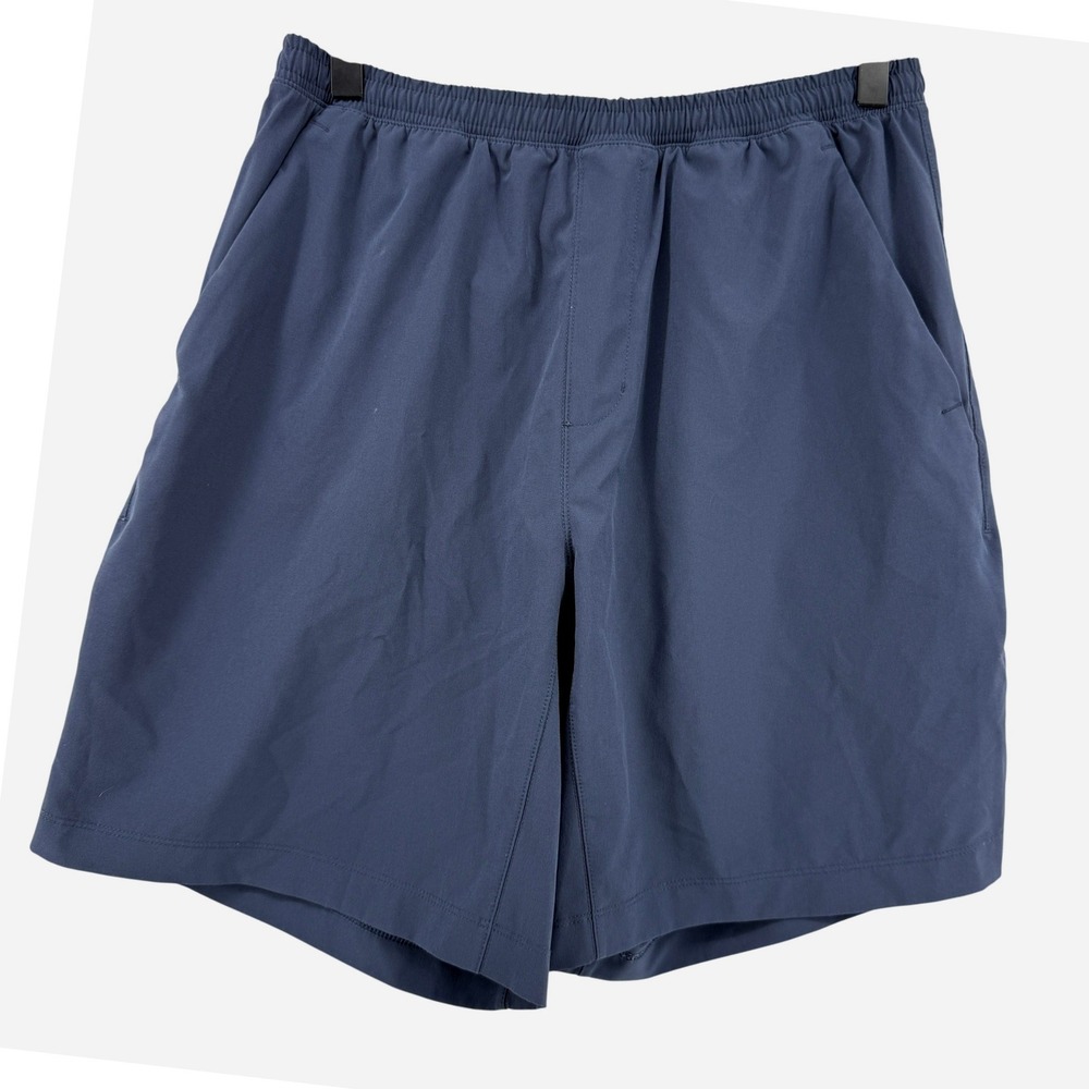 IBKUL Pull On Shorts Navy Blue Men S 98000‎ Activewear Athletic Pockets Training